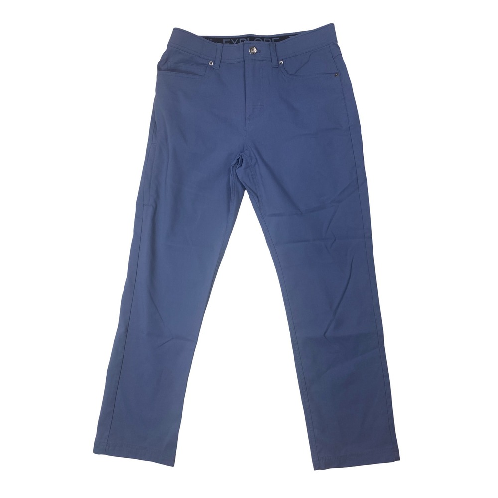 Gerry Mens Venture Hiking Pants Blue Stretch Outdoor Travel 30x30 Gorpcore